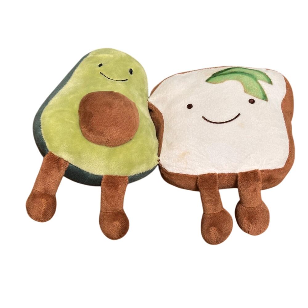 Frankford You're The Avocado To My Toast Plush Stuffed Toy Pair Set 6”